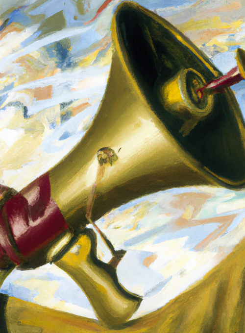 DALL·E-2022-11-14-19.07.43-dali-style-painting-of-a-megaphone